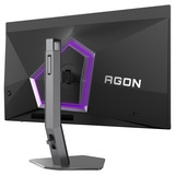 AOC AGON PRO AG276QZD2 26.5" gaming monitor Zwart, 2x HDMI, 2x DisplayPort, 2x USB-A, USB-B, 280 Hz