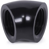 Alphacool Eiszapfen L-Verbinder 45°       bk verbinding Zwart