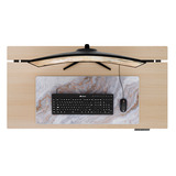 Arozzi Zona XL White Marble gaming muismat Wit/grijs