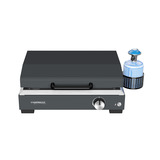 Campingaz Sigma 1 CV Bakplaat grillplaat Zwart