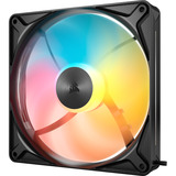 Corsair RS140 II ARGB case fan Zwart, 140 x 140 x 26 mm, PWM