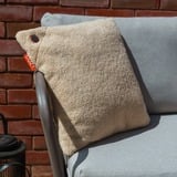 Cozy Una Woolly 45 x 45 cm draadloos warmtekussen Lichtbeige, Powerbank 5000 mAh