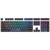 Ducky Nazca Line PBT Keycap set keycaps Donkerblauw