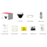 Foscam D8ET, 4K/8MP vandalismebestendige PoE PT buitencamera Wit
