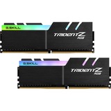 G.Skill Trident Z RGB 16 GB DDR4-3000 (2x 8 GB) werkgeheugen Zwart, F4-3000C16D-16GTZR, XMP 2.0
