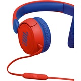 JBL JR310 hoofdtelefoon Rood/donkerblauw