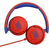JBL JR310 on-ear hoofdtelefoon Rood/donkerblauw
