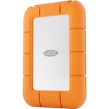 LaCie Rugged Mini 4 TB externe SSD Oranje/zilver, USB-C 3.2 Gen 2x2 (20 Gbit/s)