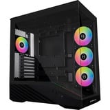 Lian Li Vector V100 midi tower behuizing Zwart | 2x USB-A | 1x USB-C | RGB | Tempered Glass
