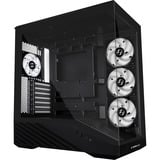 Lian Li Vector V100 midi tower behuizing Zwart | 2x USB-A | 1x USB-C | RGB | Tempered Glass