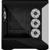 Lian Li Vector V100 midi tower behuizing Zwart | 2x USB-A | 1x USB-C | RGB | Tempered Glass