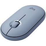 Logitech M350 Pebble muis Blauwgrijs, 1000 dpi, Bluetooth