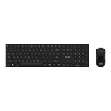 MSI FORGE K210 WIRELESS COMBO desktopset Zwart, US lay-out (QWERTY), Scissor switches, 100%, 1600 dpi