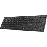MSI FORGE K210 WIRELESS COMBO desktopset Zwart, US lay-out (QWERTY), Scissor switches, 100%, 1600 dpi