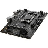 MSI PRO A620M-E socket AM5 moederbord Zwart, RAID, Gb-LAN, sound, µATX