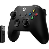 Microsoft Xbox draadloze controller + draadloze adapter voor Windows 10  gamepad Zwart