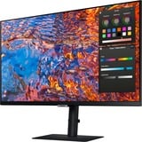 Samsung LS27B800PXUXEN 27" 4K Ultra HD monitor Zwart, 1x DisplayPort, 1x HDMI, 1x USB-C, 3x USB-A, 1x RJ-45