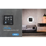 Shelly Wall Display Black + Blu H&T Black (bundle) monitor Zwart