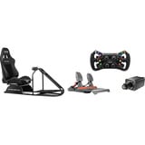 Simagic Alpha EVO Bundel Zwart, Basis, stuur, pedalen en cockpit