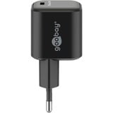 goobay 45W GaN USB-C PD Multiport Quick Charger Nano  Zwart, 1x USB-C