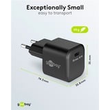 goobay 45W GaN USB-C PD Nano Multiport snellader Zwart, 1x USB-C
