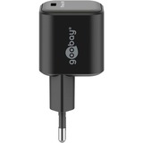 goobay USB-C PD GaN snellader Nano (45 W)  Zwart, 1x USB-C, Power Delivery 3.0