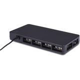 Alphacool Core 11x 3-Pin DRGB Splitter fancontroller Zwart