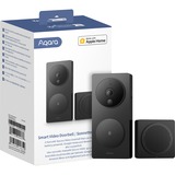 Aqara Smart Lock U200 Kit + Hub M3 + Smart Video Doorbell G4 Zwart, Thread, Bluetooth 5.1, NFC