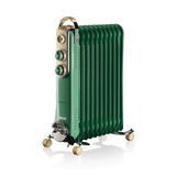 Ariete Vintage groene olieradiator 11-elementen Groen, 2500 Watt, 3 standen