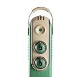 Ariete Vintage groene olieradiator 11-elementen Groen, 2500 Watt, 3 standen