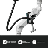 Arozzi Pop Filter geluidsdemper Zwart