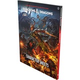 Asmodee Dungeons & Dragons 5.0 - Characters Sheets 2024 boek Engels, 2+ spelers, vanaf 12 jaar