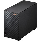 Asustor Drivestor 2 Gen2 (AS1202T) incl. 2x IronWolf 8 TB nas Zwart, LAN, USB