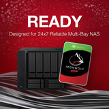 Asustor Drivestor 2 Gen2 (AS1202T) incl. 2x IronWolf 8 TB nas Zwart, LAN, USB