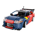 CaDA Sports Car - Citroen C4 WRC Constructiespeelgoed C51078W, schaal 1:20, Dual Mode control