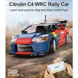 CaDA Sports Car - Citroen C4 WRC Constructiespeelgoed C51078W, schaal 1:20, Dual Mode control