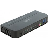DeLOCK DisplayPort 1.4 + USB 3.0 en audio kvm-switch 