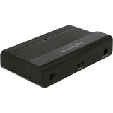 DeLOCK Externe USB 3.2 Gen 2 4 Port Hub 10Gbps usb-hub Zwart