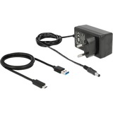 DeLOCK Externe USB 3.2 Gen 2 4 Port Hub 10Gbps usb-hub Zwart