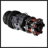 EINHELL Einh Akku-Bohrschrauber TE-CD 18/40 LiBL schroeftol Rood/zwart, Accu en oplader inbegrepen