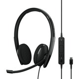 EPOS ADAPT 160 USB-C II headset Zwart, Stereo, USB-C