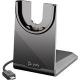 HP Poly Voyager USB-C Charging Stand oplader Zwart, 1x USB-C