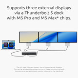 Kensington SD5000T5 EQ Thunderbolt 5 Triple 4K-dockingstation Grijs, met 140 W stroomvoorziening