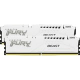 Kingston FURY 32 GB DDR5-5600 Kit werkgeheugen Wit, KF556C36BWEK2-32, Beast, EXPO, XMP 3.0