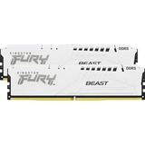 Kingston FURY Beast 32 GB DDR5-5600 (2x 16 GB) werkgeheugen Wit, KF556C36BWEK2-32, XMP 3.0, EXPO