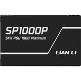 Lian Li SP Platinum modulaire 1000 watt voeding  Zwart, 1x 12V-2x6, 2x PCIe, 2x PCIe, Kabelmanagement