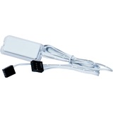 Lian Li UNI FAN SL120 LCD Wireless Reverse Blade case fan Wit, 3 stuks, 4-pin PWM fan-connector