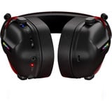MCHOSE S9 Pro Wireless  over-ear gaming headset Zwart/rood, PC / laptop / Playstation / Switch / Smartphone, 2.4G / Bluetooth / Wired / Type-C	