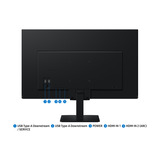 SAMSUNG LS27FM500EUXEN Smart Monitor M50F 27"  Zwart, 2x HDMI, USB-A, Wi-Fi, Bluetooth