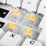 Sharkoon Gateron Cap V2 Milky-Yellow Switch-Set keyboard switches Geel/transparant, 35 stuks
